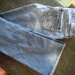Womans Silver Jeans